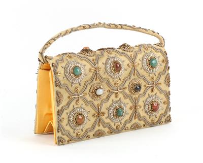 Clutch und Bindegürtel, - Vintage Mode und Accessoires