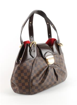 Louis Vuitton Vintage - Damier Ebene Sistina GM Bag - Brown