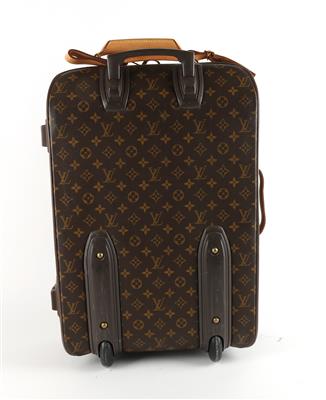 Lot - Louis Vuitton Canvas Pegase 55 Trolley Suitcase