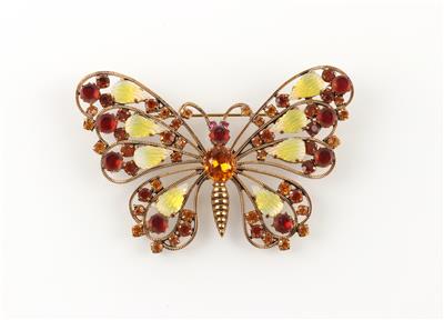 Schmetterlingsbrosche - Vintage Mode und Accessoires