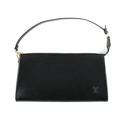 Lot - Louis Vuitton Epi Pochette Accessories 24 Black