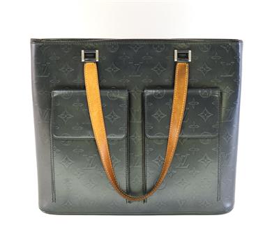 Louis Vuitton Dark Grey Monogram Vernis Mat Wilwood Tote Bag