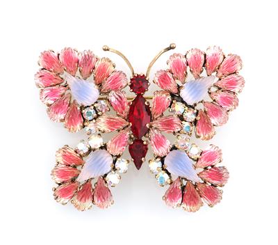Schmetterlingsbrosche, - Vintage fashion and acessoires
