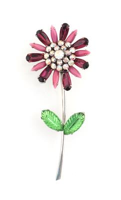 Blumenbrosche - Vintage, Mode und Accessoires