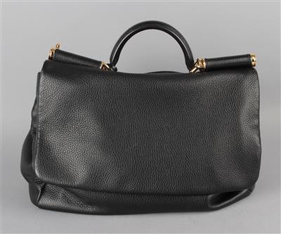 Dolce & Gabbana Sicily Soft Small Bag in Black