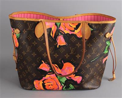 Sold at Auction: Louis Vuitton, Louis Vuitton x Stephen Sprouse Roses  Neverfull MM