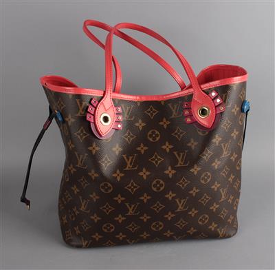 Louis Vuitton, Bags, Louis Vuitton Flamingo Monogram Totem Neverfull Mm
