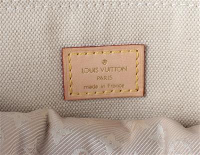 Louis Vuitton Limited Edition Beige Canvas Polka Dots Fleurs
