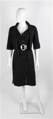CHANEL - Mantel mit Gürtel aus der Autumn Collection 2007, - Vintage Mode und Accessoires