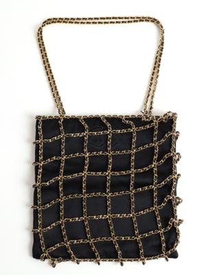 CHANEL Chain Cage Evening Bag, - Kabelky a doplňky