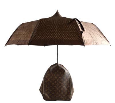 LOUIS VUITTON Limited Edition Centenaire Umbrella Backpack, - Handbags & accessories