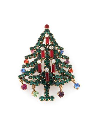 Weihnachtsbaum-Brosche, Rudolf Weiss, - Handbags & accessories
