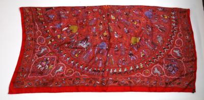Hermès - großes Tuch "avec L'aimable Autorisation du Lalbhai Dalpatbhai Institute of Indology", - Handtaschen & Accessoires