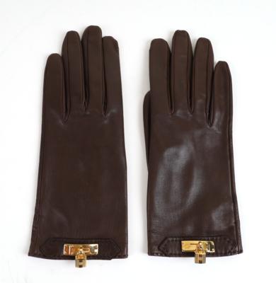 Hermès - Paar Damenhandschuhe"Soya", - Kabelky a doplňky