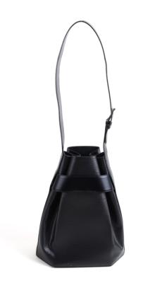 Louis Vuitton Black Epi Leather Sac de Paul PM Twist Bucket Bag