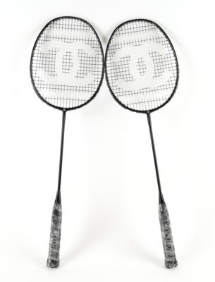 CHANEL - Paar Badminton Schläger, - Handtaschen & Accessoires