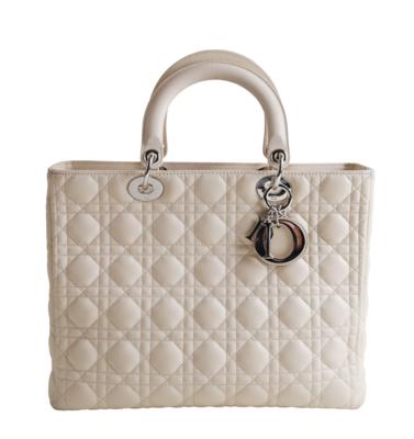 Christian Dior Lady Dior Large, - Handtaschen & Accessoires