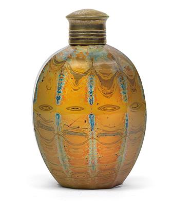 Lithyalin-Flacon, - Antiquitäten (Glas und Porzellan)