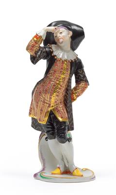 Dottore of the commedia dell’arte, - Glass and porcelain