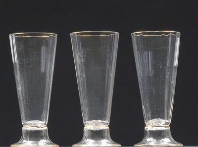 Lobmeyr – Champagne flutes, - Glass and porcelain
