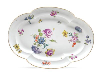 A Baroque platter, - Sklo, Porcelán