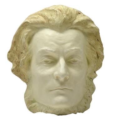 Maske von Adam Bernhard Mickiewicz, - Glas und Porzellan