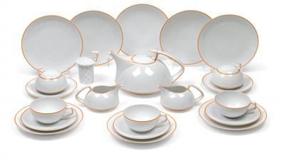 A tea service - "Gropius", - Glass and porcelain