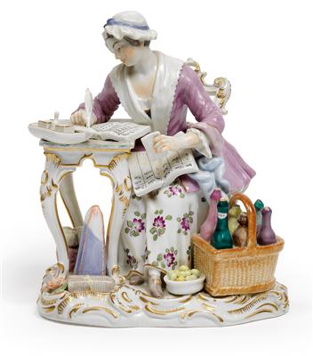 "Merchant's Wife", - Vetri e porcellane