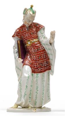 Chinesischer Priester, - Glas und Porzellan