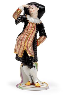 Dottore, aus der "commedia dell' arte" - Glas und Porzellan