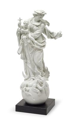 Maria Immaculata, - Vetri e porcellane