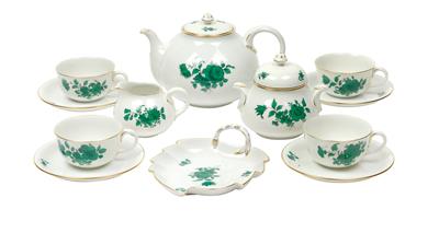 A Tea Service, - Vetri e porcellane