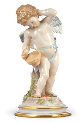 Cupid Facing Rejection, - Sklo a Porcelán