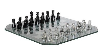 SWAROVSKI Silver Crystal Schachspiel - Glas und Porzellan