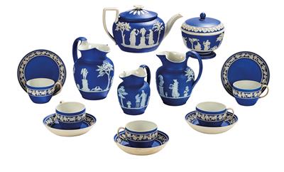 Wedgwood-Teeservice - Glass and Porcelain