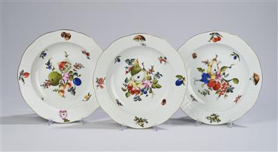 6 Suppenteller, Herend, - Glass and Porcelain Christmas Auction