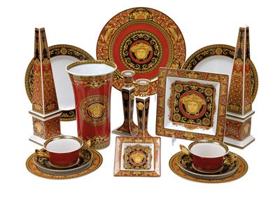 VERSACE "Medusa" Speiseservice, - Glas und Porzellan Weihnachtsauktion