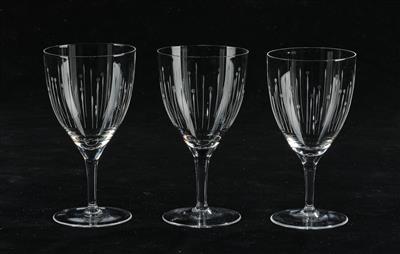 Rosenthal-Trinkgläser, Deutschland um 1950, - Glass and Porcelain