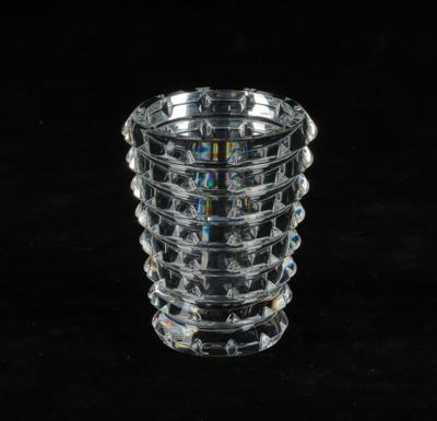 Baccarat France Kristall Glas-Vase um 1980, - Glas und Porzellan