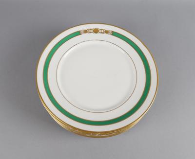 Herend Dekor "D'or et vert" um 1970, - Sklo a porcelán