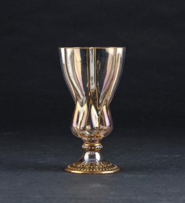 Pokal, J. &  L. Lobmeyr, Wien, - Glass and Porcelain