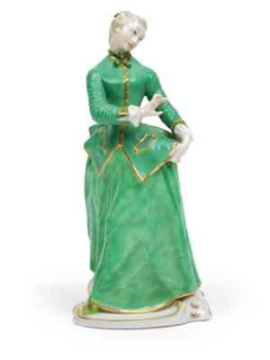 Julia aus der "commedia dell'arte", Nymphenburg, - Sklo a porcelán