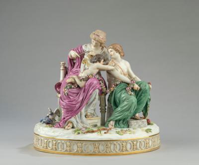 "Amor in Nöten", Meissen 1880-1923 - Vetri e porcellane