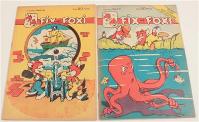FIX und FOXI - Plakate, Reklame, Comics, Film- und Fotohistorika