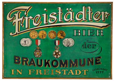 FREISTÄDTER BIER - Posters, Advertising Art, Comics, Film and Photohistory