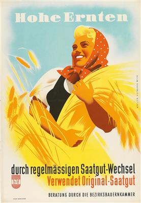 HOHE ERNTEN - Plakate, Reklame, Comics, Film- und Fotohistorika