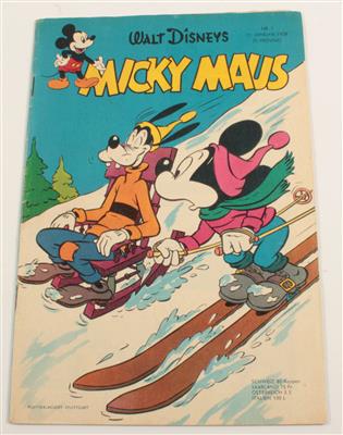 MICKY MAUS - Plakate, Reklame, Comics, Film- und Fotohistorika