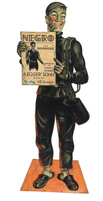 NEGRO - DER RACHENFEGER - A. EGGER's SOHN - Plakáty, Komiksy a komiksové umění
