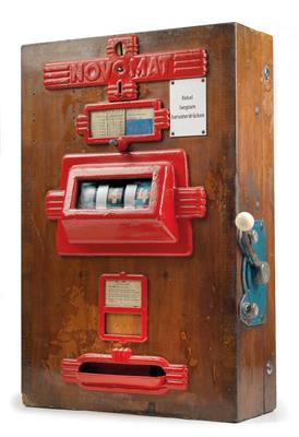 NOVOMAT Glücksspielautomat - Plakate, Reklame, Comics, Film- und Fotohistorika