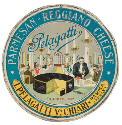 PELAGATTI - PARMESAN - REGGIANO CHEESE - Plakate, Reklame, Comics, Film- und Fotohistorika